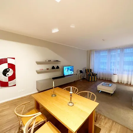 Moderne An Der Promenade Von Apartament Westerland