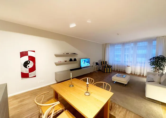 Moderne An Der Promenade Von شقة فيسترلاند